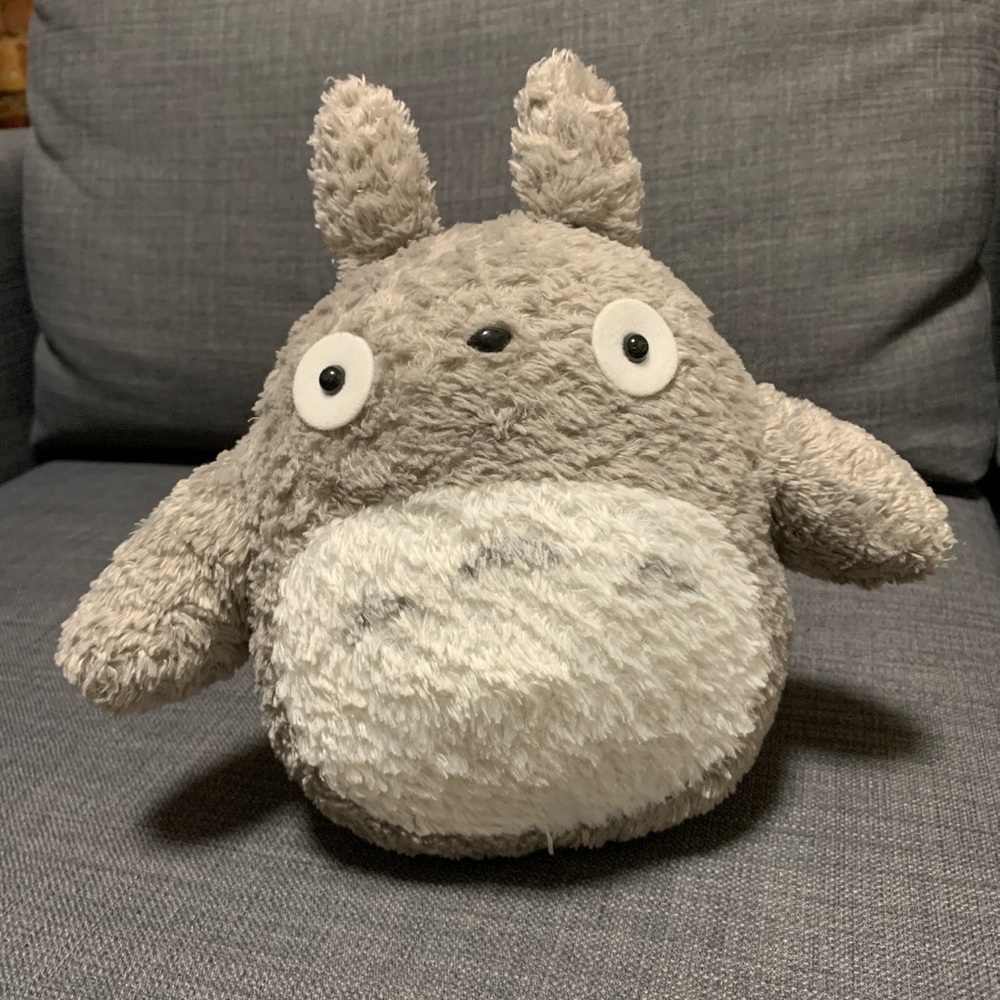 Totoro plushie